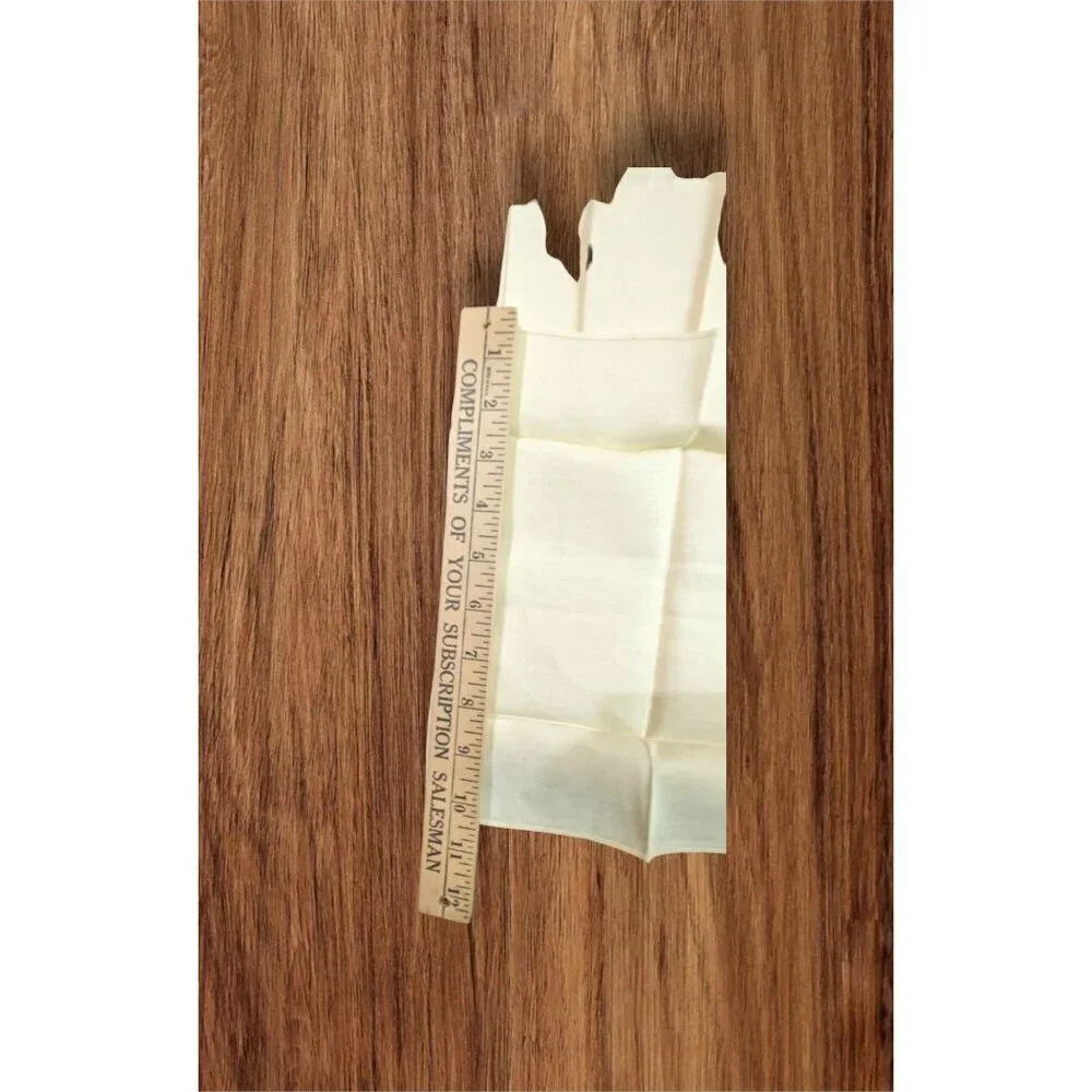 vtg Linen hand towels cream set of 4 kitchen bath‎ tea towels cottage Farmhouse